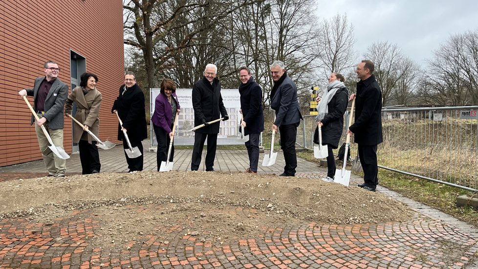 Spatenstich Nürtingen HfWU